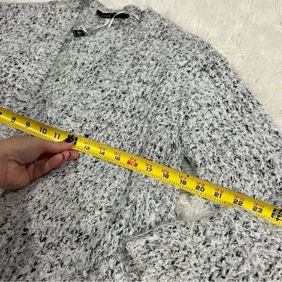 Kensie Womens Open Front Eyelash Cardigan Size Large - Picture 6 of 11